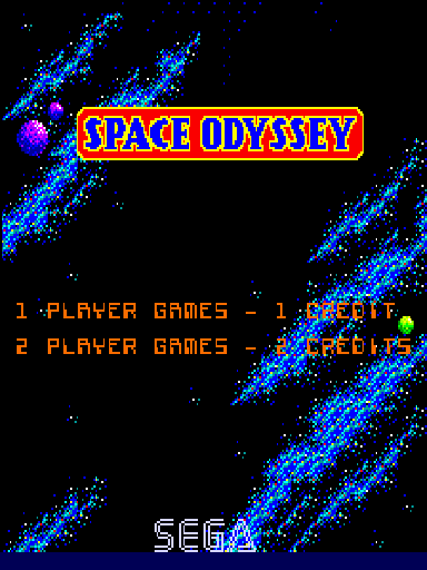 Space Odyssey (version 1) Title Screen